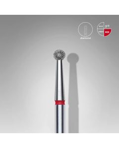 Диамантен накрайник за ел. пила EC "Топче" червен диаметър на накрайник 2.7mm