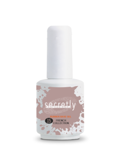База Гел Лак SECRETLY Rubber Base Gel French Collection #15 15 мл.