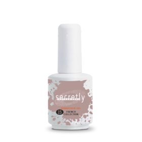 База Гел Лак SECRETLY Rubber Base Gel French Collection #15 15 мл.