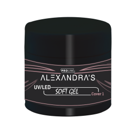 UV/LED гел ALEXANDRA'S PROLINE Soft gel Collection Cover 1 50g