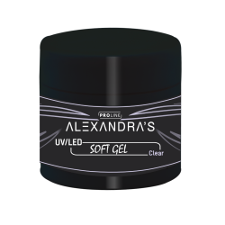 UV/LED гел ALEXANDRA'S PROLINE Soft gel Collection Clear 50g